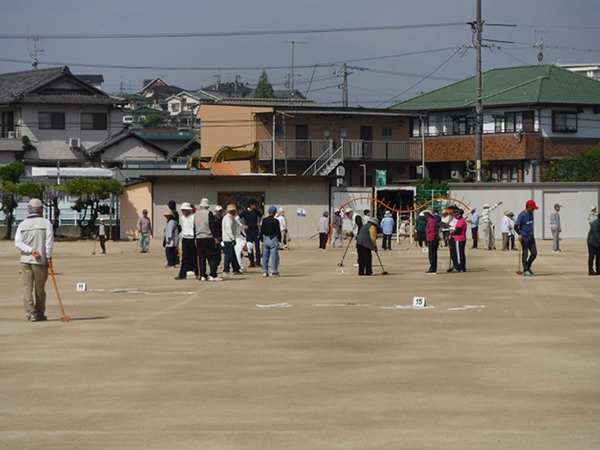 深津学区　グラウンドゴルフ大会