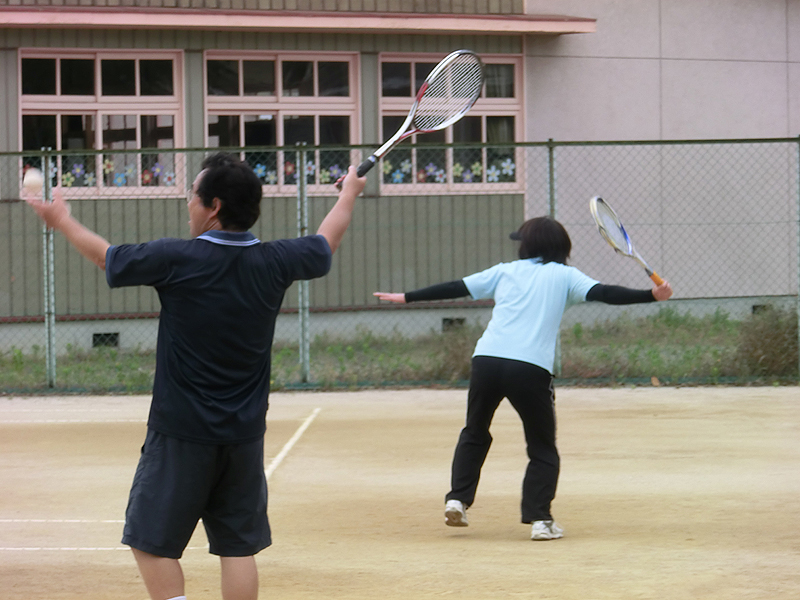 深津学区　ソフトテニス教室